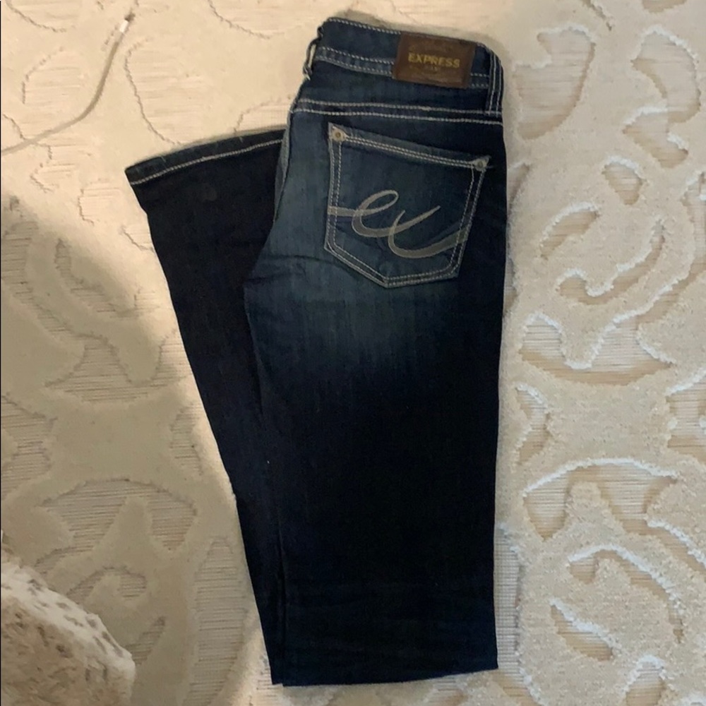 Express Stella low rise boot cut